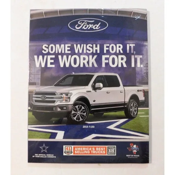 Dallas Cowboys Star Gameday Program Travis Frederick Titans 11/5/18 Sealed - Picture 3 of 3